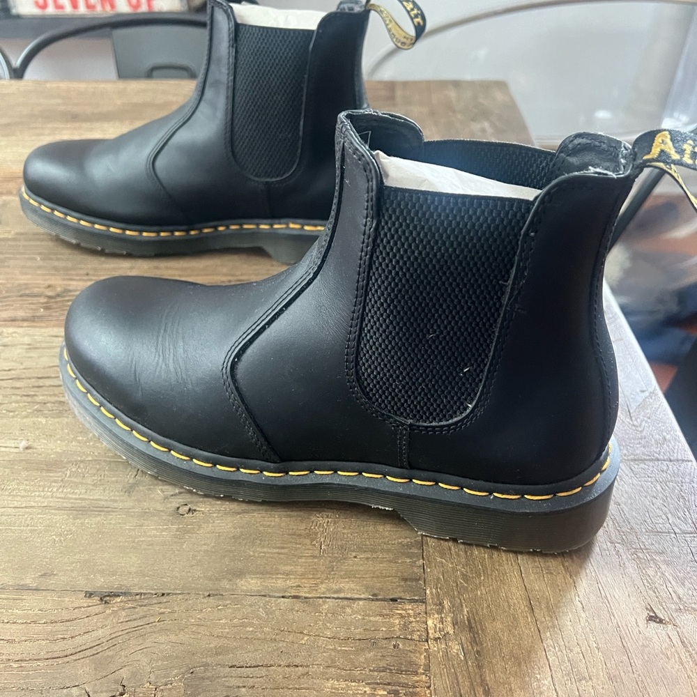 Dr.Martens Mens Chelsea boot. Worn twice, then sat in closet for two years.